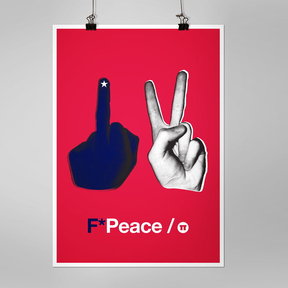 F*Peace Poster